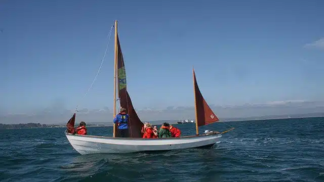 Keelboat Sailing