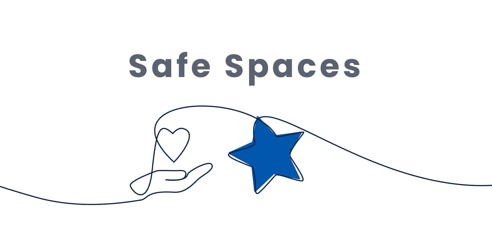 Safe spaces banner