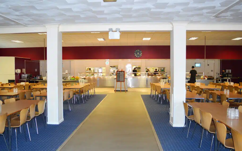 Dining room hall at PGL Little Canada