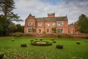 Exterior of the Winmarleigh Hall manor house